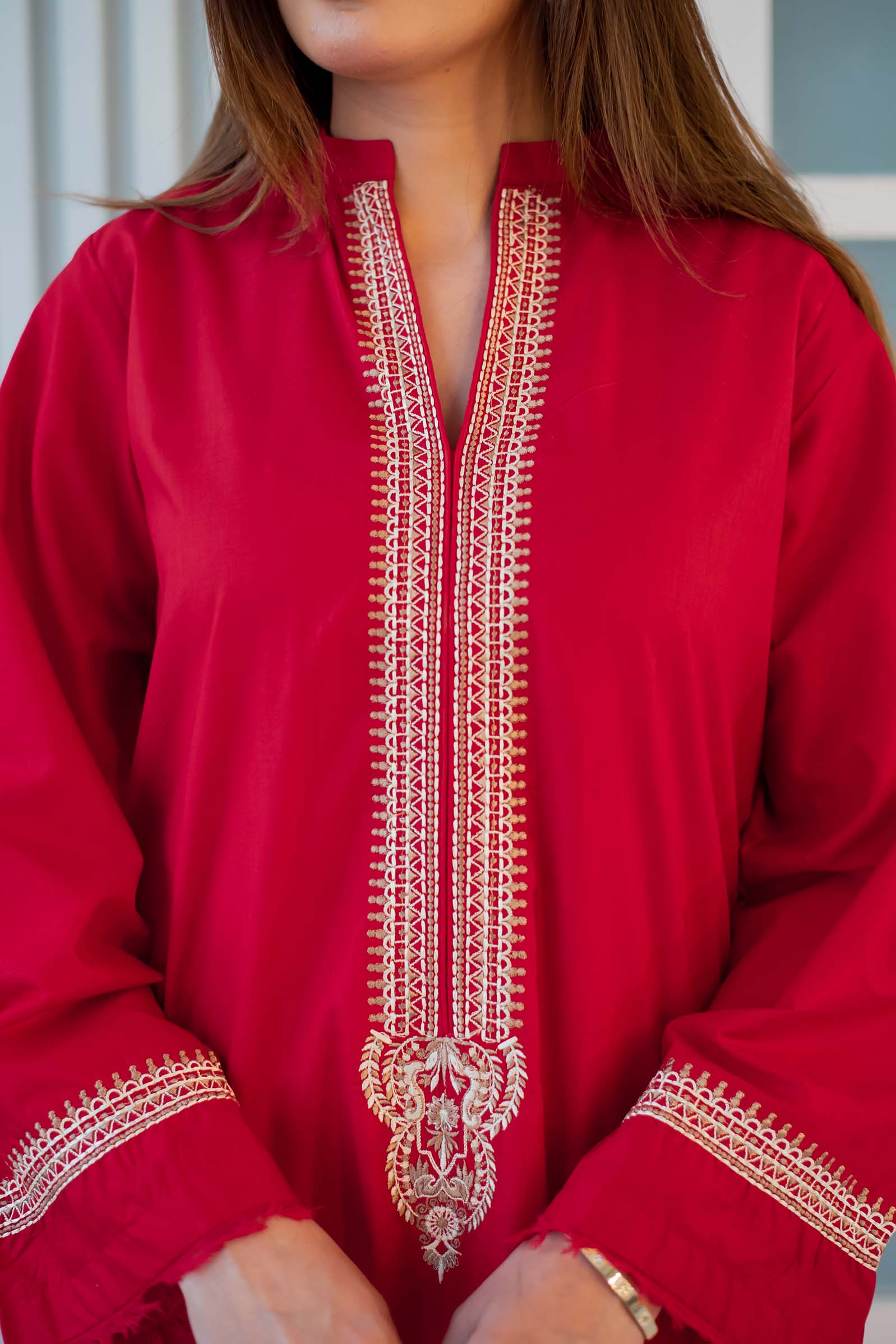 Embroidered Kurta
